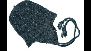 Knitting with Handspun Yarn ~ Earflap Hat