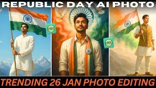 SORA AI MAGIC FREE ✨ 26 January Best photo editing 2026 | Republic day photo editing prompt