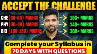 70 DAY CHALLENGE 😱😱 Accept The Challenge 💪| Crack NEET If You Have The Power 🔥🔥 #medico rn #neet2026