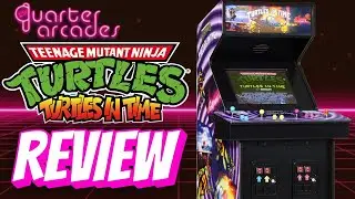 Распаковка и обзор игры TMNT Turtles In Time от Numskull Quarter Arcades
