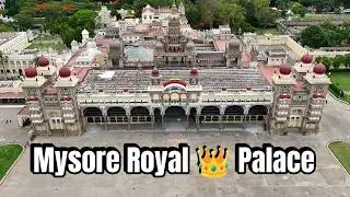 Mysore Palace Drone View || Karnataka, India. || DJI Mini 4 Pro