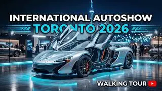 2026 Canadian International AutoShow | McLaren W1, Corvette ZR1X & Tesla Optimus | 4K #autoshow2026