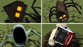 HOUSE HEAD, HOUSEHEAD BUS EATER, SEA EATER VS ALL TREVOR HENDERSON EVERY DEATH POSITION In GMOD!