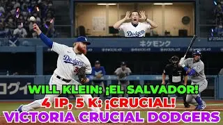 Will Klein ES EL SALVADOR: 4 IP, 5 K y la Victoria crucial para Dodgers