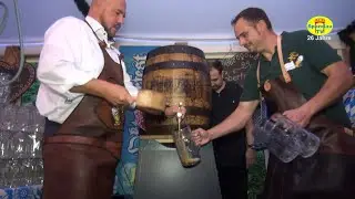 Anstich zum Oktoberfest 2025 im Brauhaus Spandau