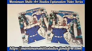 Eternal ninjas a powerful series from the original Faith Blade comics universe