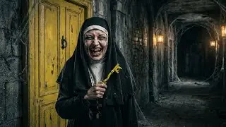 Open yellow door in evil nun broken mask #evil nun #gaming #horror #mystery 