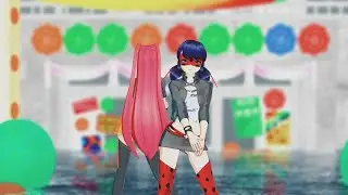 Brooklyn Blood Pop Dance Mira X Ladybug 💋 | Kpop Demon Hunters MMD