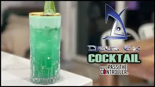 Deus Ex Inspired Cocktail Recipe | Pass The Controller | Bits & Brews