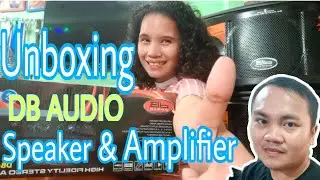 Unboxing our  Speaker Db Audio CS-1277AL| Amplifier DB-502-12 BT | Happy new year!!LEAH DAPENIAGAN