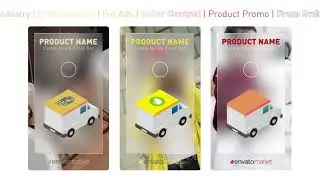 Product Promotion Template From Order to Shipping | After Effects Template