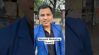Network Marketing Scam😰 #trendingshorts #youtubeshorts #funnyshorts #funnyvideo #funnymemes #comedy