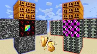 Alpha Mutant Bedrock Golem vs All New Golems - Minecraft Mob Battle