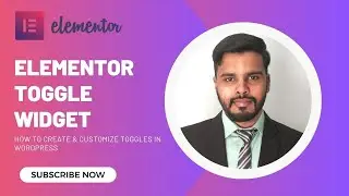 Elementor Toggle Widget Tutorial in Hindi | How to Create & Customize Toggles in WordPress 2025