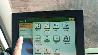como você ver o sensor da suspensão dianteira do trator 8R