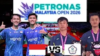 🔥 Alfian/Fikri (INA) vs Chen/Lin (TPE) | R16 | Petronas Malaysia Open 2026