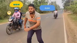 #skating video 😍and next level public withie #girls reaction video😍🥰