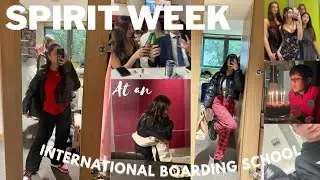 Spirit week at an international boarding school!