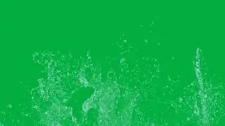 Green Screen - Chroma Key - Water Liquid 5