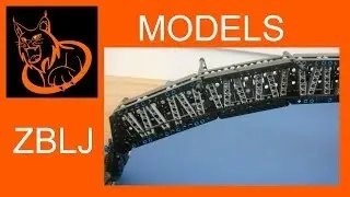 MODEL: Lego bridge for the technic challenge