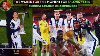 Tottenham Win the Europa League after 17 Long Years ! Spurs 1-0 Manchester United | Son Heung-min