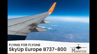 SkyUp Europe (for FlyOne), Boeing 737-800, Chisinau (RMO) - Dusseldorf (DUS)