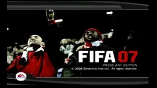 FIFA Soccer 07 Title Screen (PC, PS2, Xbox, Gamecube, Xbox 360)