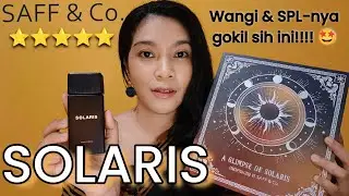 Saff & Co SOLARIS Extrait de Parfum | Wangi terbaru dari Saff & Co
