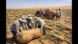 They Turned Desert Sand Into a Peanut Farm &mdash; The Final Harvest Shocked the World!