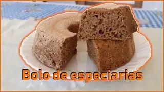 Bolo de especiarias - #GihLowCarb