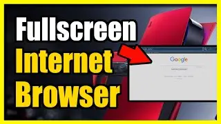 How to Get Internet Browser in Fullscreen Mode in PS5 Console (Easy Tutorial)