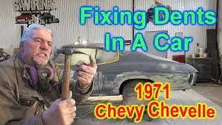 1971 Chevy SS Chevelle - Muscle Car Restoration - Major Dent Repair