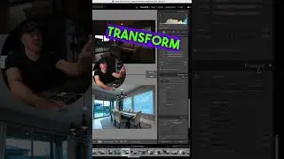 Straighten Real Estate Photography in Lightroom - Quick & Easy Transform Tool Tutorial 📷