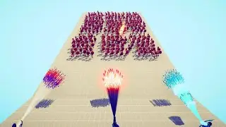 100x SKELETON + SKELETON KING vs 3x GODS - TABS - Totally Accurate Battle Simulator