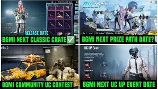 NEXT CLASSIC CRATE DATE / UC UP EVENT KAB AAYEGA /BGMI 2ND NEXT PRIZE PATH 4.0? COMING AKM HELLFIRE