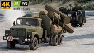 25 Tonluq Taxta Şalban Daşıyan Lotu Şəmi | Maşın Oyunları | BeamNG.Driver #malikbedelov