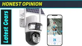 Камера SANSCO 4MP Solar: идеальная беспроводная система безопасности на открытом воздухе