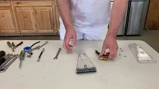 Changing the trigger valve on the Shear-Dry upholstery tool