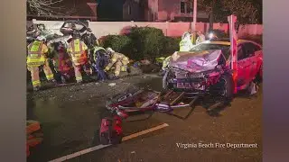 6 injured following three-vehicle crash on Kempsville Rd. in Virginia Beach
