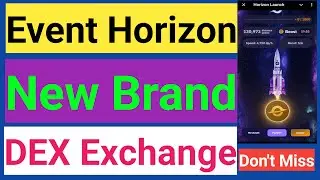 Event Horizon | L2 Blockchain | DEX & Next-Gen Mining | Web3 Blockchain | EventHorizonDEX | telegram