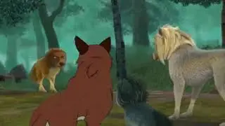 Alpha Kaylah helps Runt and Daria get to shadow forest