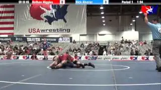 Nathan Higgins vs. Nick Alvarez at 2013 Las Vegas/ASICS U.S. Open