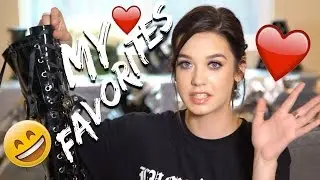 MY FAVORITE THINGS!!!!  || October 2016
