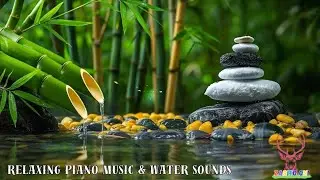 Deep Sleep in 3 Minutes 🌿💧 Bamboo Water & Balanced Stones   Luxury Zen Garden Spa Music #91