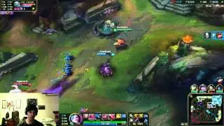 Jinx - Master Yi Snowball Winning 4v5