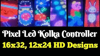 New Hd 16x32 Kolka Controller|Road Sider Board|Hindi|Kolkata model|Sunny electronic studio.com