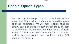 Find Best Historical Options Prices