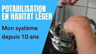 Mon système de filtration pour potabiliser l'eau de pluie chez moi