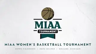 Hope vs. Trine | Women’s Basketball 2.24.24 | NCAA D3 Basketball | MIAA WBB Tournament