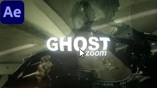 INSANE Ghost Zoom Effect - After Effects Tutorial